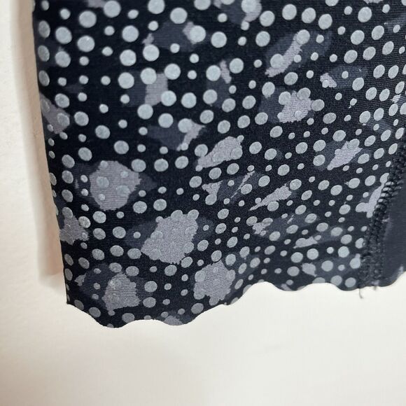 Lululemon Tight Stuff Tight Simply Lace Play Dark Slate Black Luxtreme Size 6 - Picture 4 of 9